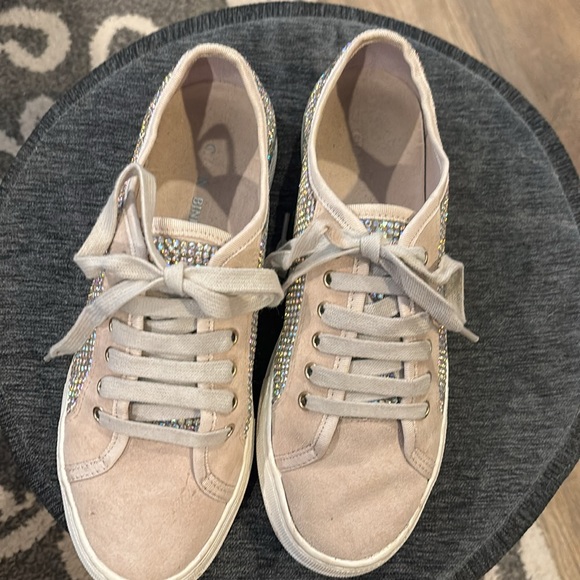 Light pink/sparkle Giani Bini sneakers - Picture 2 of 2